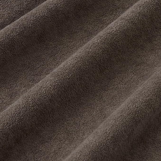 Kevin Textile Waterproof Decorative Pillow Covers Coco Brown 26x26 Inch Pack of 2 Soft Boucle Textured Euro Pillowcases Elegant Accent Pillows for Couch Sofa Chair Bed Home Decor Indoor Outdoor