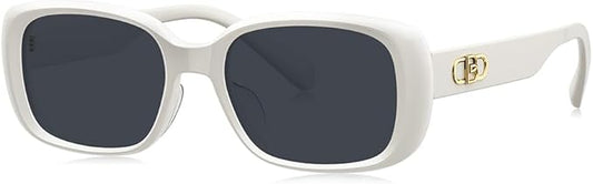 BOLON Men Women Retro 90’s Vintage Y2K Trendy Rectangle Polarized Sunglasses, Exclusive Eyewear Brand of EssilorLuxottica