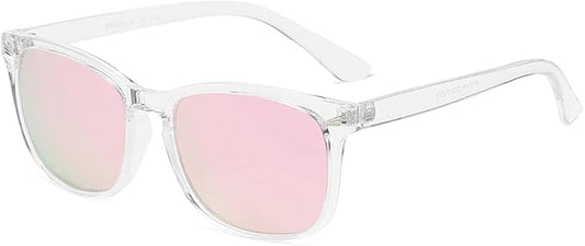 DUSHINE Polarized Sunglasses for Women Classic Retro Style UV400 Protection