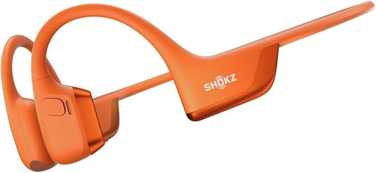 SHOKZ New OpenRun Pro 2 Mini-Open-Ear, Bone Conduction Sport Headphones -with Reflective Strip -Sweat Resistant, Workout Headphones -Secure, Wireless, Comfortable Fit-Deep Bass and Smart Mic App