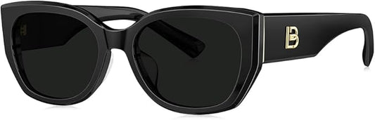 BOLON Women Trendy Cat Eye Polarized Sunglasses, Exclusive Eyewear Brand of EssilorLuxottica