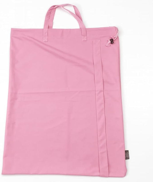 LFH Home Large Premium Cotton Canvas Laundry Bag with Drawstring and Handles Heavy Duty, Multi-Use, Washable for Home, Travel, College or Storage 28x36 (Pack of 2)-Pink