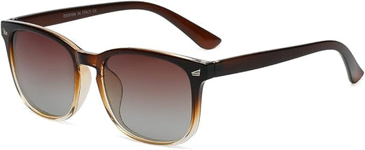 DUSHINE Polarized Sunglasses for Women Classic Retro Style UV400 Protection