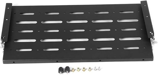 Tailgate Table Storage Racks Heavy Duty Aluminum Alloy Folding Design with Hardware Buckle Multi Purpose Car Storage Solution for TJ JK JKU 1996 2017