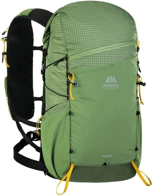 AONIJIE 30L Large Multipurpose Backpack for Travel, Hiking, Commuting, Sports & Work - Durable, Lightweight Daypack (Army green)