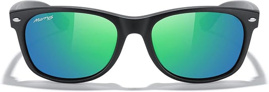 MERRY'S Polarized Unisex Shades Sunglasses for Men and Women Vintage Polarized Sun Glasses Mirror Lens