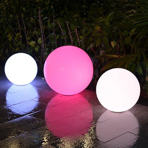 Modern Home Deluxe Floating LED Glowing Sphere w/Infrared Remote Control (12")