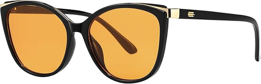 Trendy Cat Eye Sunglasses for Women Fashion Cateye UV400 Protection Glasses CL22017