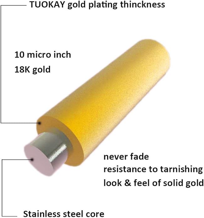 TUOKAY Sparkling Big Gold Rope Chain for Men and Women 11mm Thick Heavy Huge Faux Gold Rope Chain Costume Necklace for Rapper Rap Gangsta
