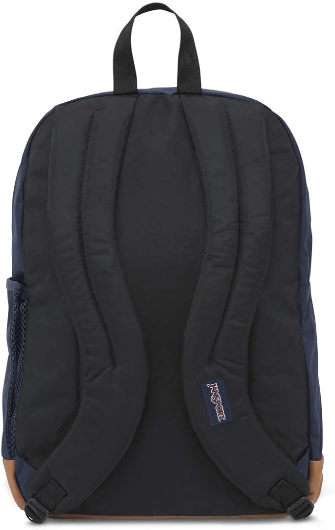 JanSport Cool Backpack, with 15-inch Laptop Sleeve - Large Computer Bag Rucksack with 2 Compartments, Ergonomic Straps, Navy