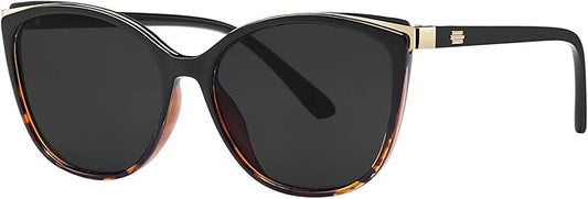 Trendy Cat Eye Sunglasses for Women Fashion Cateye UV400 Protection Glasses CL22017