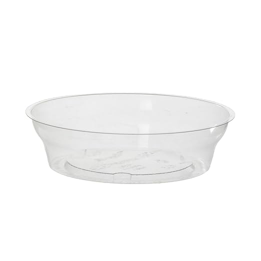 Eco-Products GreenStripe Clear Compostable 3oz PLA Cold Cup Insert, Case of 1000, Fits 9oz-24oz cups, Disposable Renewable Plant-Based, For Parfaits, Fruit Dips, Veggies, BPI Certified, ASTM Compliant