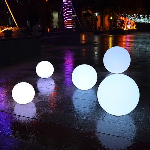 Modern Home Deluxe Floating LED Glowing Sphere w/Infrared Remote Control (12")