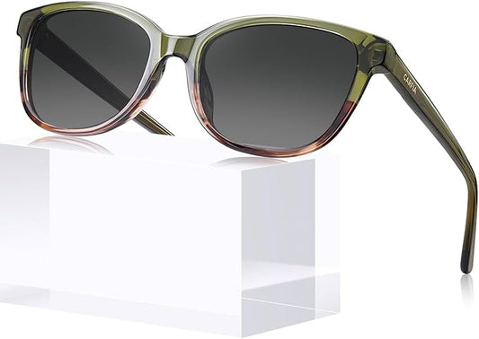 CARFIA Designer Acetate Womens Polarized Sunglasses Fit Most Face Shapes Trendy Shades UV Protection Hypoallergenic Handmade