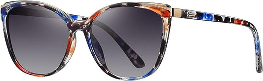 Trendy Cat Eye Sunglasses for Women Fashion Cateye UV400 Protection Glasses CL22017