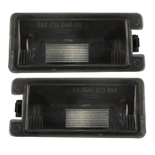 KarParts360 License Lamp Unit for Ford Fusion 2013-2018, Driver & Passenger Side, Black, Model PLX-M0-330-2101N-US-CL360A55