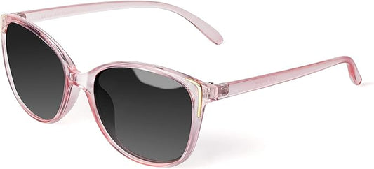 Face Shadow Polarized Sunglasses for Women, Cat Eye Sunglasses for Small Face Ladies Ultralight UV400 Protection