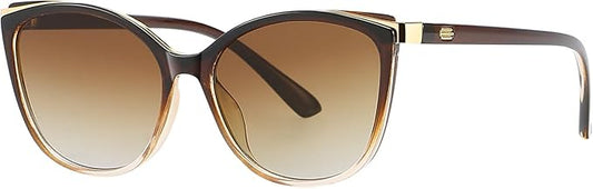 Trendy Cat Eye Sunglasses for Women Fashion Cateye UV400 Protection Glasses CL22017
