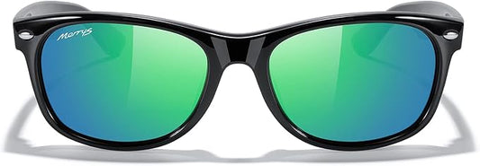 MERRY'S Polarized Unisex Shades Sunglasses for Men and Women Vintage Polarized Sun Glasses Mirror Lens