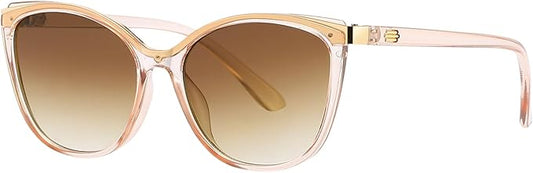 Trendy Cat Eye Sunglasses for Women Fashion Cateye UV400 Protection Glasses CL22017