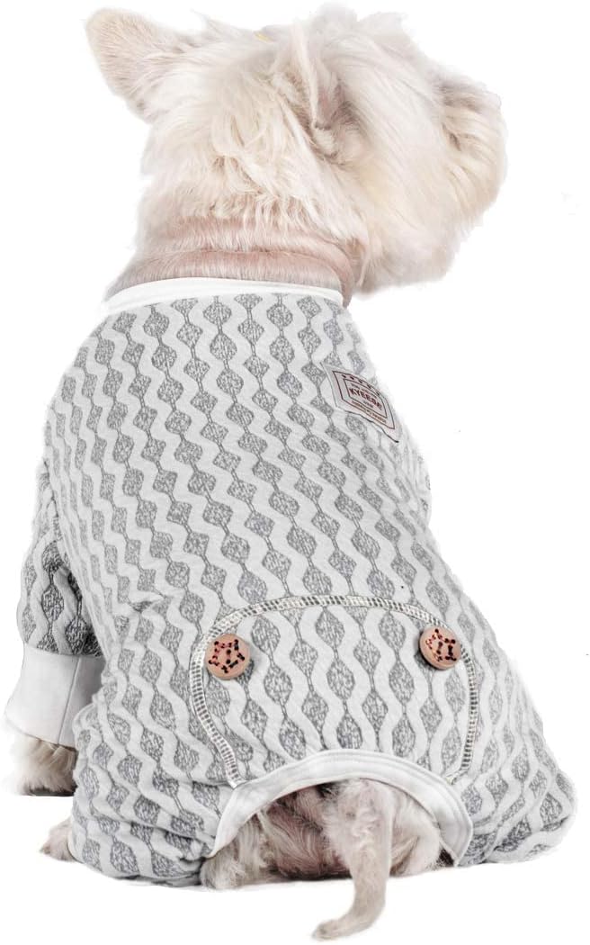 KYEESE Dog Pajamas for Large Dogs Cotton Dogs Pajamas Onesie Soft Dog Apparel