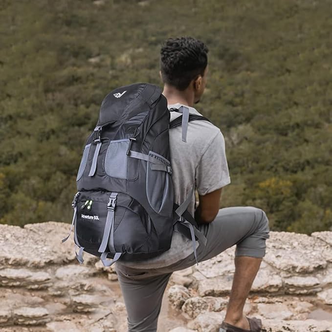 Russel Molly Hiking Backpack, 50l Camping Lightweight Bag for Outdoor