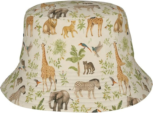 Yummy Hamburger Fisherman Hat Summer Foldable UV Protection Sun Hat