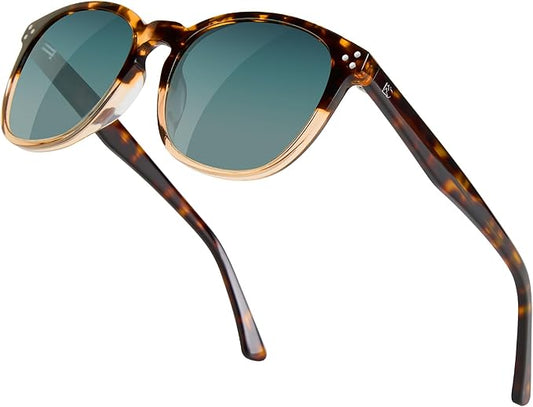 Polarized Sunglasses For Women UV - Protection Womens Trendy Fashion Large Shades With Acetate Frame BC2110