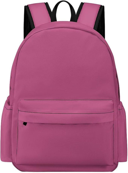 Viva Magenta Backpack Adult Travel Daybag for Women Men College Backpack for Vacation Hiking Camping Bag
