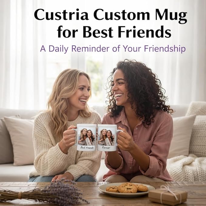 G9W168 Custom Coffee Mug, Customizable Coffee Cups with Pictures Personalized Ceramic Mug for Gifts Novelty Personalized Mugs for Friends (Green)