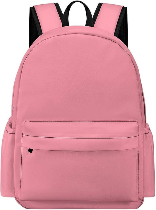 Salmon Backpack Adult Travel Daybag for Women Men College Backpack for Vacation Hiking Camping Bag