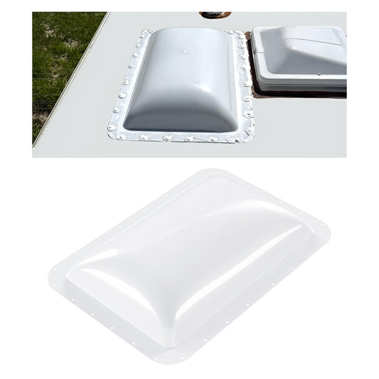 HECASA RV Skylight Replacement - 18in x 26in Polycarbonate Cover for 14in x 22in Openings - White - Model VC-LYAP-737-1