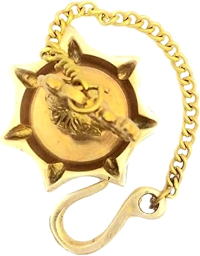 athizay Brass Diyas for Pooja Virgin Brass Indian Diya Set | Oil lamp Sets for Gifting | Home Decor to be Used with Cotton Wick or moli (Art Deco Peacock Diya)