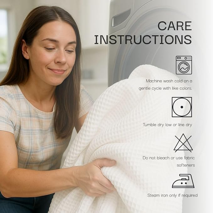 Salt Earth GOTS Certified 100% Organic Cotton Throw Blanket, 60" X 80" Waffle Blankets & Throws for Bed, Throw Blanket for Couch,Modern and Cozy Blanket,All Seasons, Comfy Soft Blanket(Charcoal Grey)