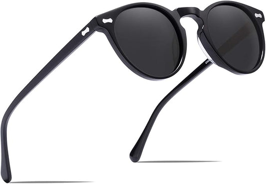 CARFIA Polarized Sunglasses for Women UV Protection Small Face Acetate Frame CA5288
