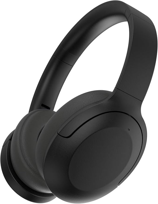 GU-DI Active Noise Cancelling Headphones, Wireless Bluetooth Over Ear Headphones, Hi-Res Audio, Deep Bass, with mic, Foldable Lightweight Headset, Suitable for Travel Home Office Gym Cellphone PC