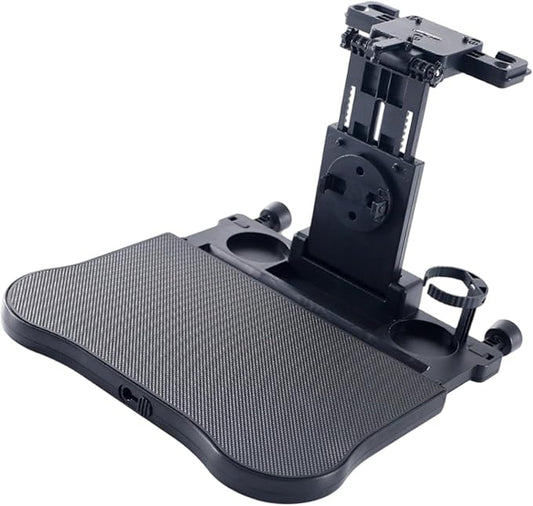 Ywmsfl Foldable Car Tray Desk With Portable Vehicle For Meals Laptops & Drinks During Travel Vehicle Mounted Folding Workstations