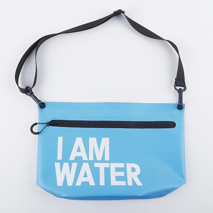 Ywmsfl Waterproofs Storage Bag Portable Travel Handbag With Zipper Large Capacity PVC Swimming Pouches For Outdoor Sport Portable PVC Swimming Pouch