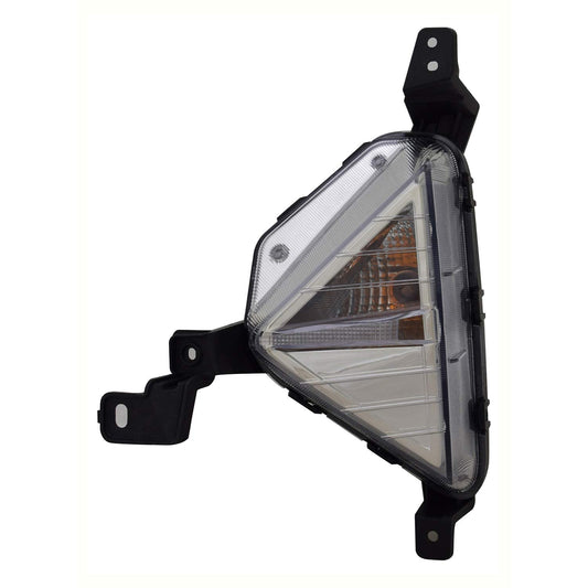 TYC Left Turn Signal Light Assembly for 2019-2020 Hyundai Elantra, Model 12-5420-00-9, Plastic