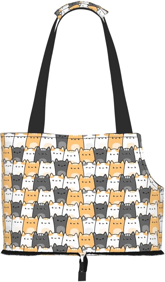 OEDTF Dog Purse Carrier with Safety Buckle, Dog Sling for Puppy and Cats Breathable Waterproof Wear-Resistant Foldable