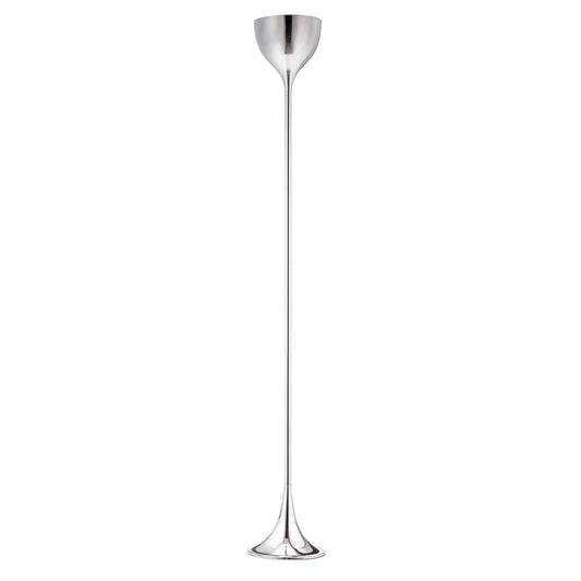 Zuo Neutrino Floor Lamp, Steel, Chrome Finish, Model 50013