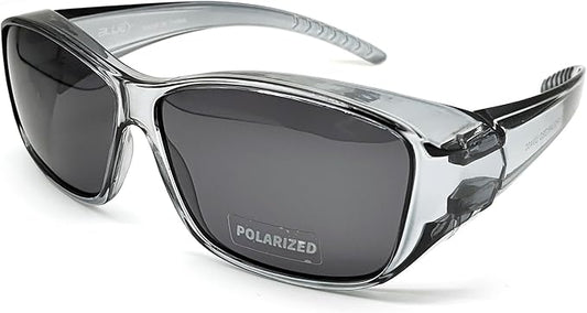 BLUE CUT Fit Over Polarized Sunglasses Solar Shield Sunglasses To Wear Over Glasses