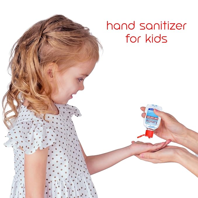 Latalia Mini Hand Sanitizer Travel Size Pack of 192 | 1.85 fl oz with 80% Alcohol Small Hand Sanitizer Bulk For Non-Sticky, Unscented, Gentle & Fresh Hands Anytime