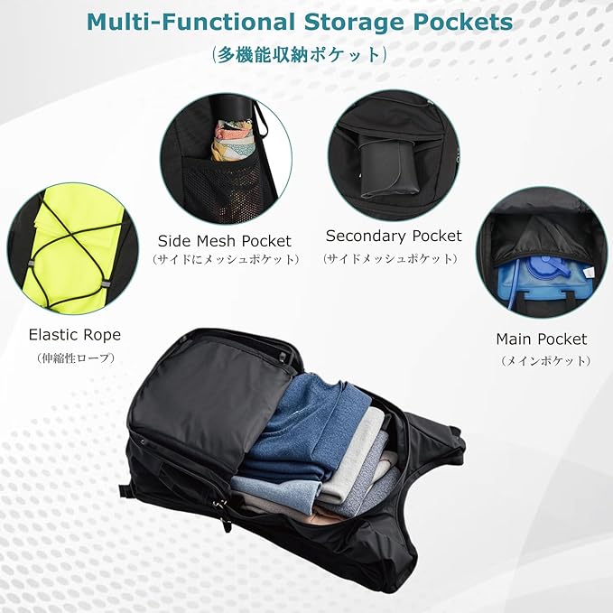 YAPJEB Hiking Hydration Vest Backpack 18L Lightweight with 2L Water Pack Bladder Daypack for Men Women Cycling, Running, Hiking and Biking (03 Blue Only Vest 18L)