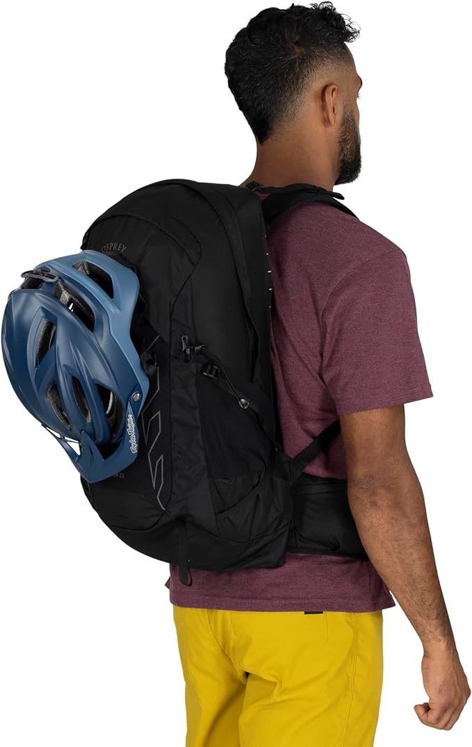 Osprey Talon 22L Men's Lightweight Hiking Backpack - Small Daypack for Travel & Camping, Green Canopy/Pine Leaf
