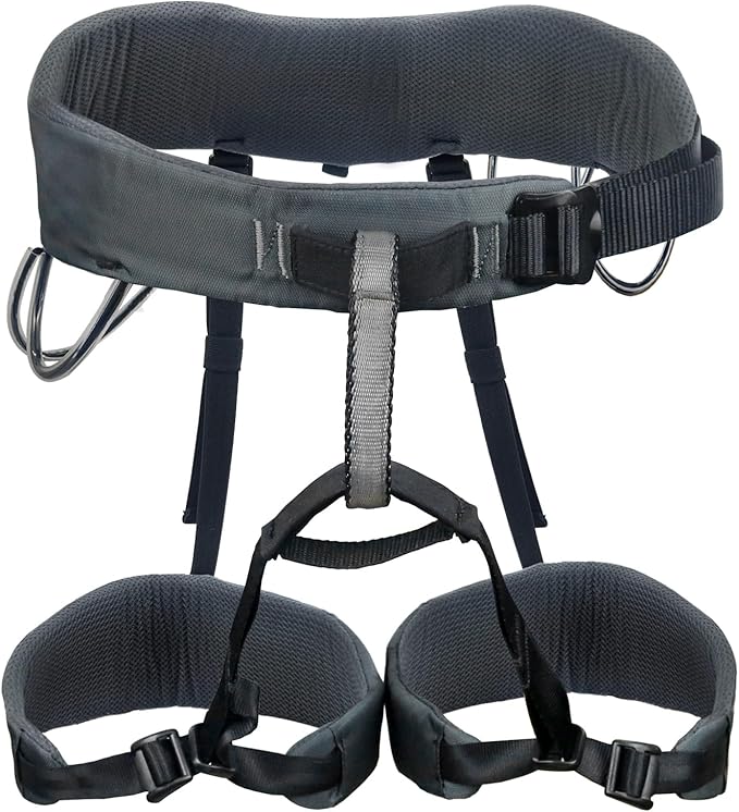 NewDoar Climbing Harness, Mountaineering Rock Climbing Harness, Half Body Harness for Rappelling Fire Rescuing Tree Climbing