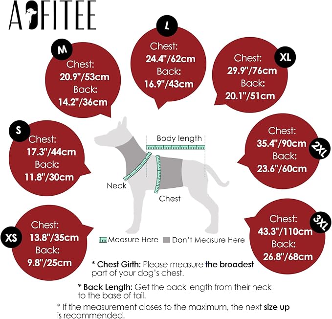 AOFITEE Small Dog Coat with Harness Built in, Fleece Dog Winter Jacket, Reflective Puppy Winter Coat with Zipper On Back, Warm Turtleneck Pet Sweater Windproof Puffer Jacket for Chihuahua, Yorkie, XS
