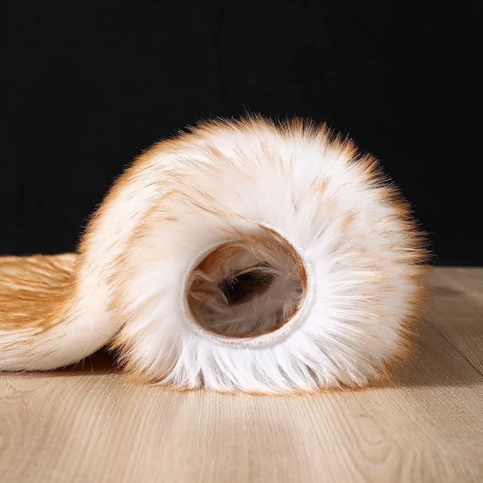 Faux Fur Rug Runner 2x6 ft White Yellow - Machine Washable Super Soft Plush Shaggy Fluffy Area Carpet,Sheepskin Rug Fuzzy Floor Mat for Bedroom, Sofa,Living Room, Bedside, Nursery & Kids Room