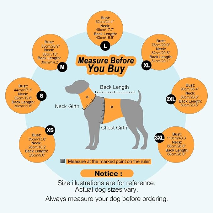 OUOBOB Warm Dog Jackets for Small Dogs, Waterproof Dog Coat with Harness Built in, Zipper Clousure, Fleece Lining for Cold Weather, Small Pet Winter Clothes for Shih Tzu, Yorkshire, Bichon - S