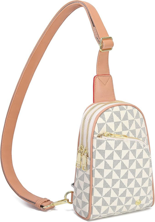 INICAT RFID Blocking Sling Bag Anti Theft Crossbody Bags Women Valentine's Day Gifts Travel Purses Vegan Leather